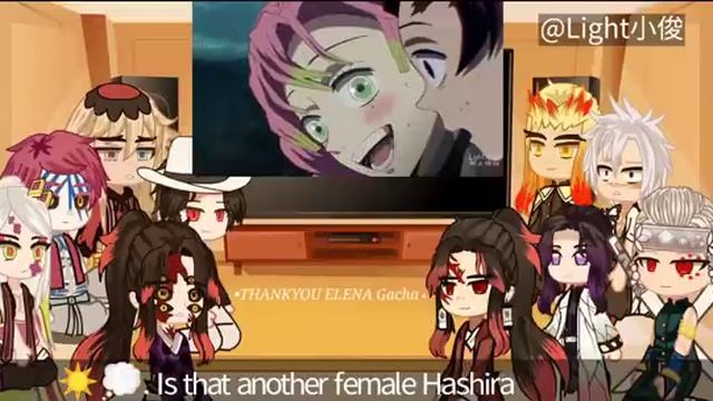 Hashiras & Uppermoons React Funny Animation Yorichii + Muzan, •, Kny, •, 4, 6 • Read Disc •
