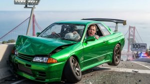 BeamNG Drive - Эпичные высокоскоростные прыжки на автомобиле