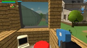 Построил свою ракету в чикен ган