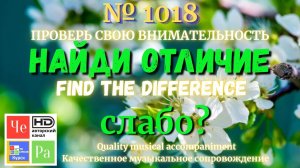 "Найди отличие" / "Spot the Difference"_ выпуск  1018