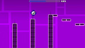первый уровень в Geometry Dash