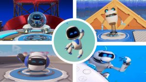 Astro's Playroom Все боты костюмы