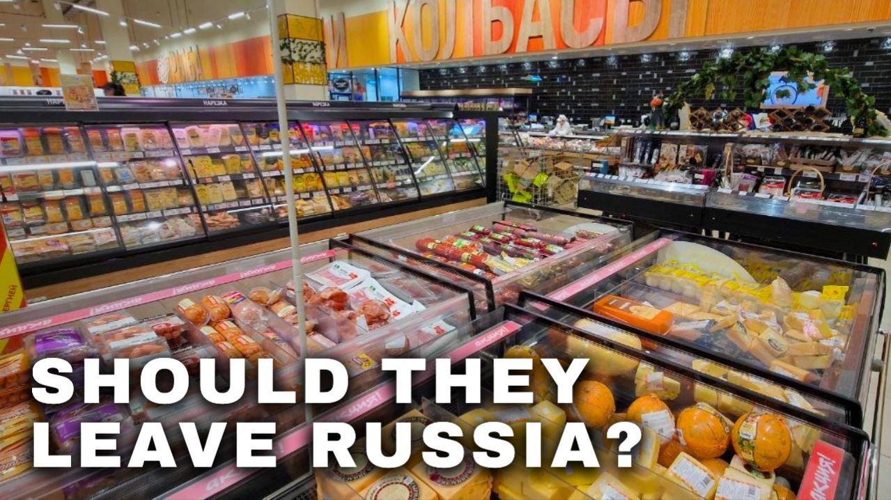 What is a GERMAN OWNED Supermarket doing in Russia?