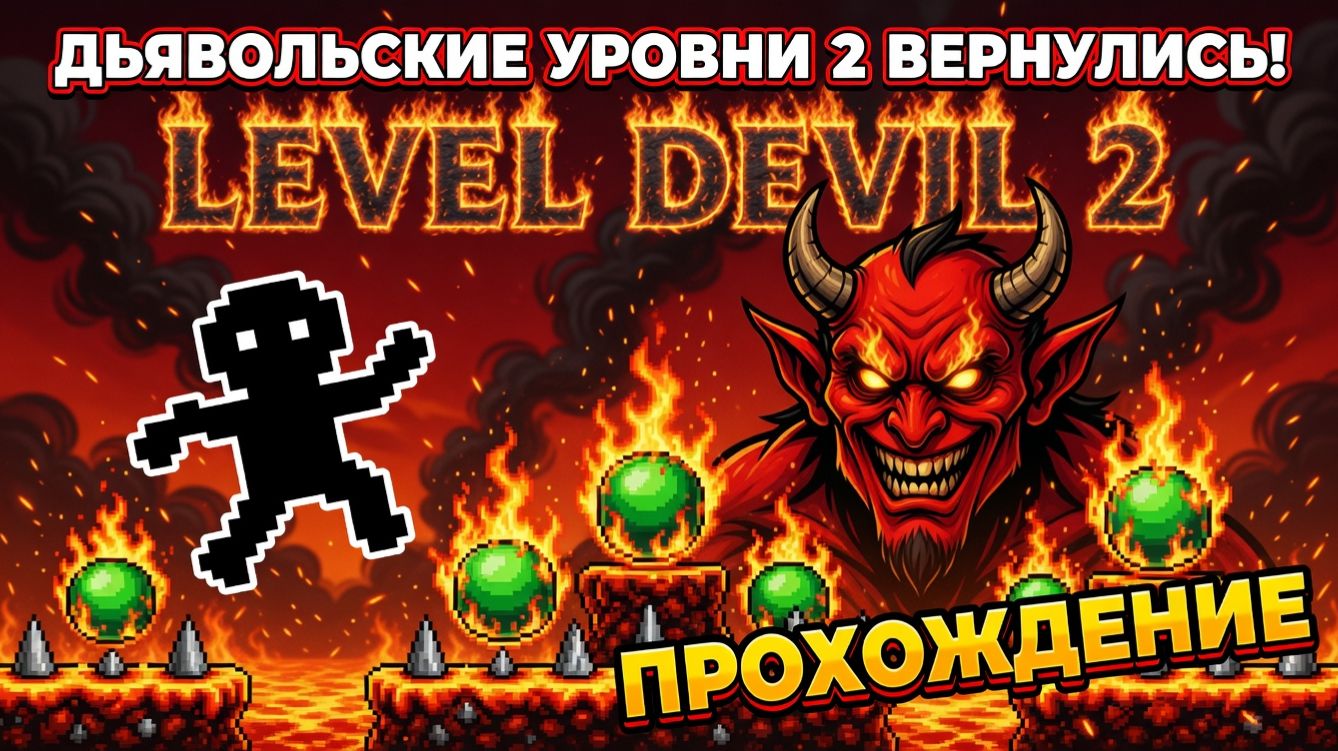 БОМБЫ ПАДАЮТ!LEVEL DEVIL 2 ПРОХОЖДЕНИЕ!
