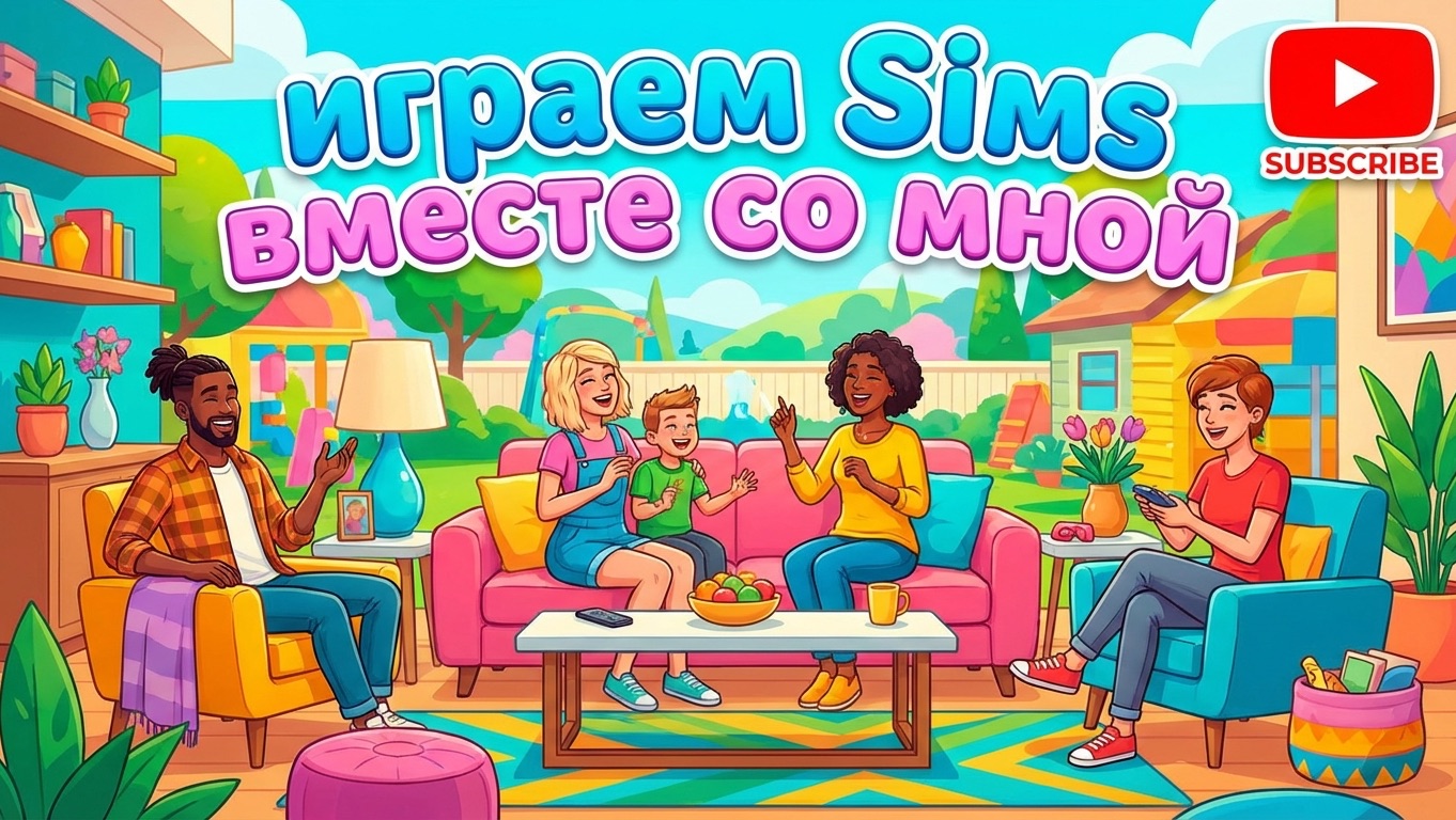 СТРОИМ СЧАСТЛИВОЕ БУДУЩЕЕ // ИГРАЕМ В SIMS