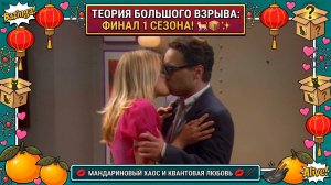 ТЕОРИЯ БОЛЬШОГО ВЗРЫВА | ФИНАЛ 1 СЕЗОНА: КОТ ШРЁДИНГЕРА, КИТАЙСКИЙ ХАОС И ПЕРВЫЙ ПОЦЕЛУЙ! 🐈📦💋