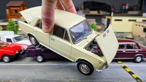 Машинки падают с высоты! Зрелищный краш тест моделек