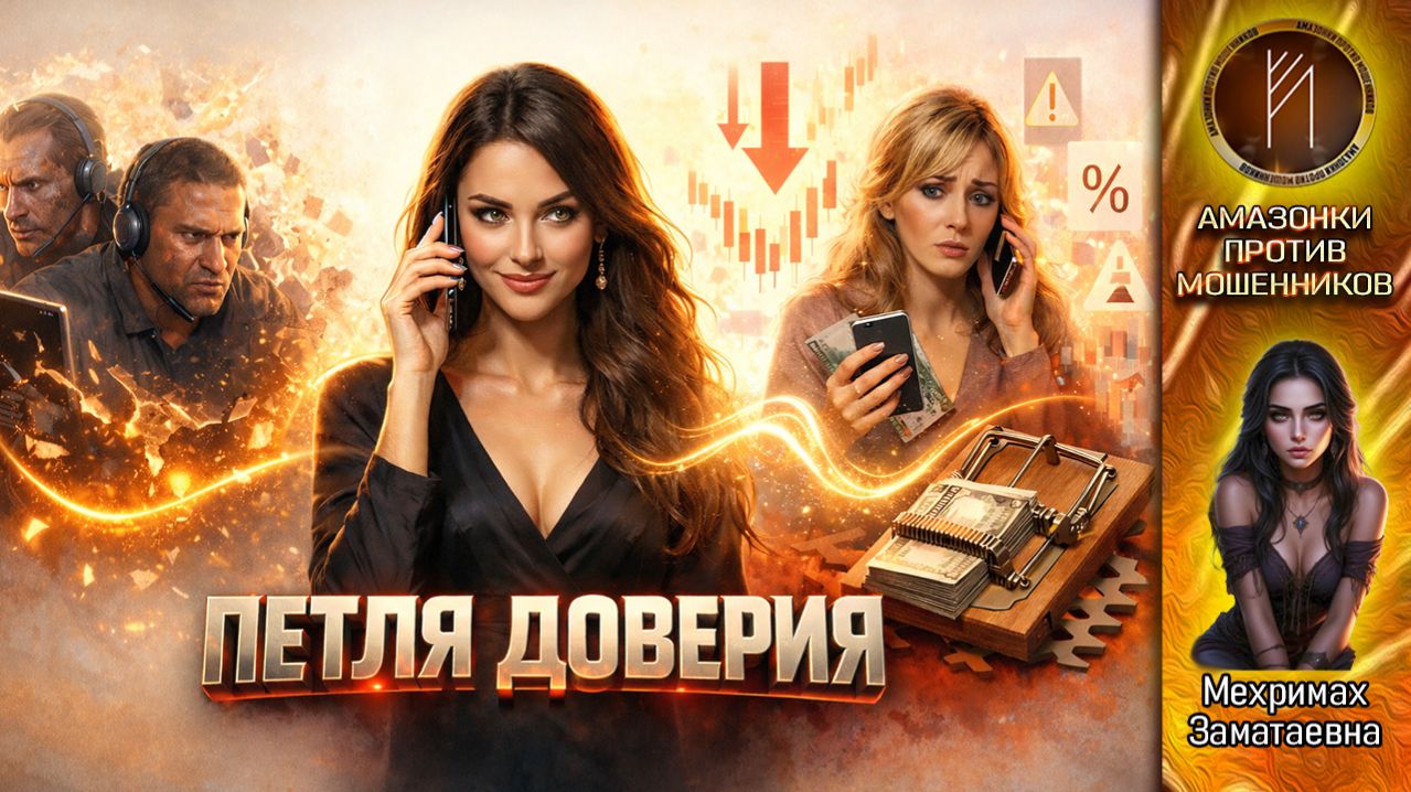 МЕХРИМАХ / ПЕТЛЯ ДОВЕРИЯ, КАК ПОНЯТЬ ЧТО ТЕБЯ УЖЕ ВЕДУТ / ТЕЛЕФОННОЕ МОШЕННИЧЕСТВО