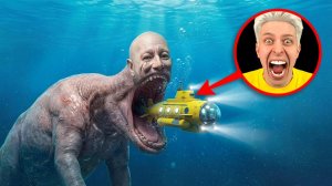 WE SWAM TO FAR напал на мою подлодку в Реальной Жизни!