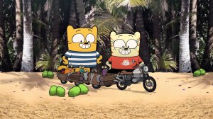 Олли и Мун,  47 серия. Гигантские кошки Борнео