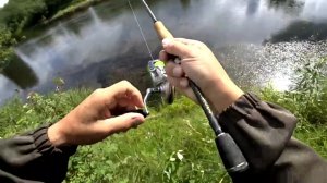 ✅🟥 Видео с YouTube. Рыбалка на спиннинг. Рыба: окушок, подьязок, Щука, всего помаленьку.