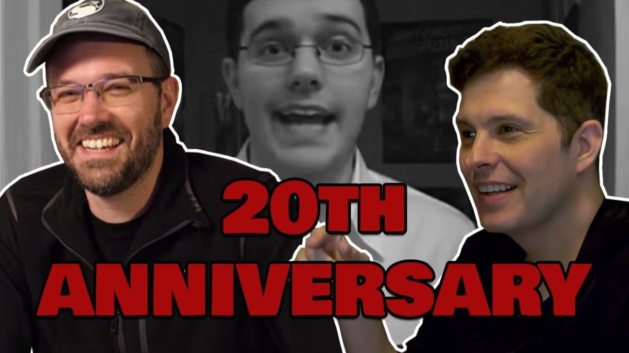 20-лет на YouTube  Джеймс и Майк вспоминают 20 лет AVGN