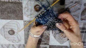 Третий старт в триостартах апреля-2026...Вяжу следочки...