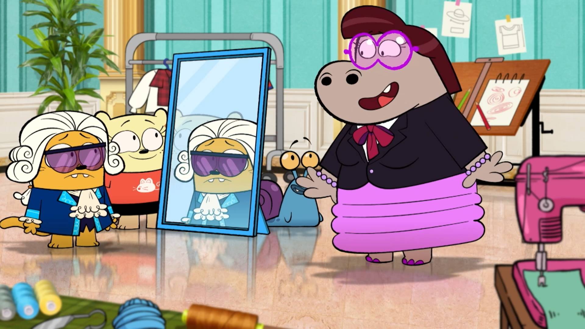 Олли и Мун,  73 серия. Преображение в Милане