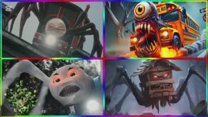 ДОМ МОНСТР против МЕГА АВТОБУС ПОЖИРАТЕЛЬ и ЧУ-ЧУ ЧАРЛЬЗ — Битва Гигантов 🏚️🚌⚡️