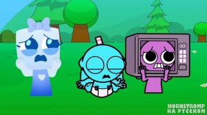 ОРЕН ИГНОРИТ ВСЕХ 24 ЧАСА! Incredibox Sprunki анимации