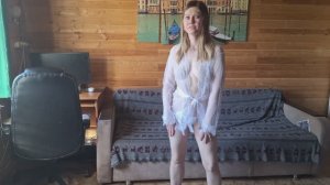 Примерка сексуального белья Transparent Try on Haul, Lingerie See through Clothes