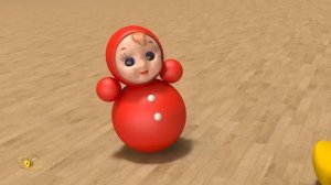 Развивающие мультики для самых маленьких. Игрушки для малыша - 2. Учим названия игрушек.