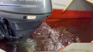 Запуск двигателя Yamaha F25