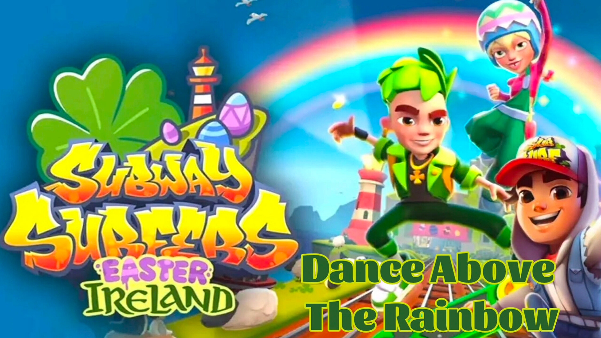 Subway Surfers 🚄 Ireland - 2024 Year 🇮🇪🐑🐤🌈 - Dance Above The Rainbow