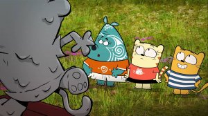 Олли и Мун,  44 серия. Приключения на Острове Пасхи