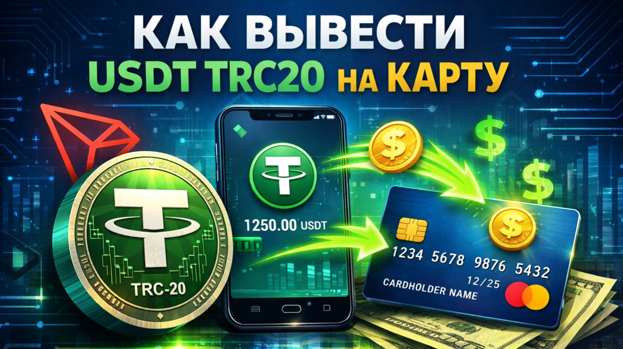 как вывести Usdt юсдт на карту без P2p быстро