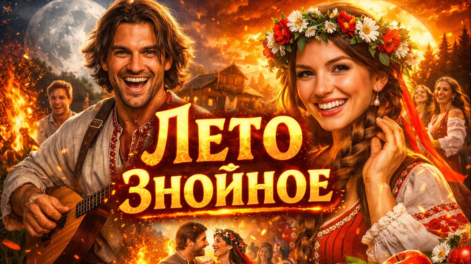 ЛЕТО ЗНОЙНОЕ 🔥🌞 | Славянский рок • Народная песня • Купальская магия