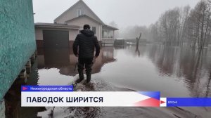 124 приусадебных участка затопило за сутки в Нижегородской области