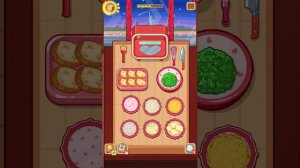 Прохождение Cookingdom Уровень №168 Креветки с чесноком и беконом в соусе Альфредо