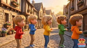 Делаем зарядку для малышей | Весёлая песенка для детей