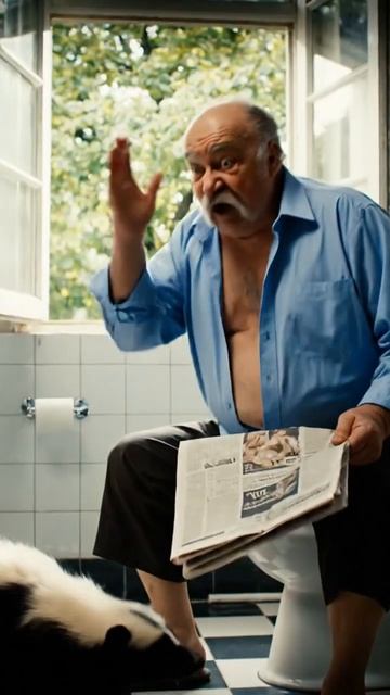 Skunk Breaks In!  #shorts