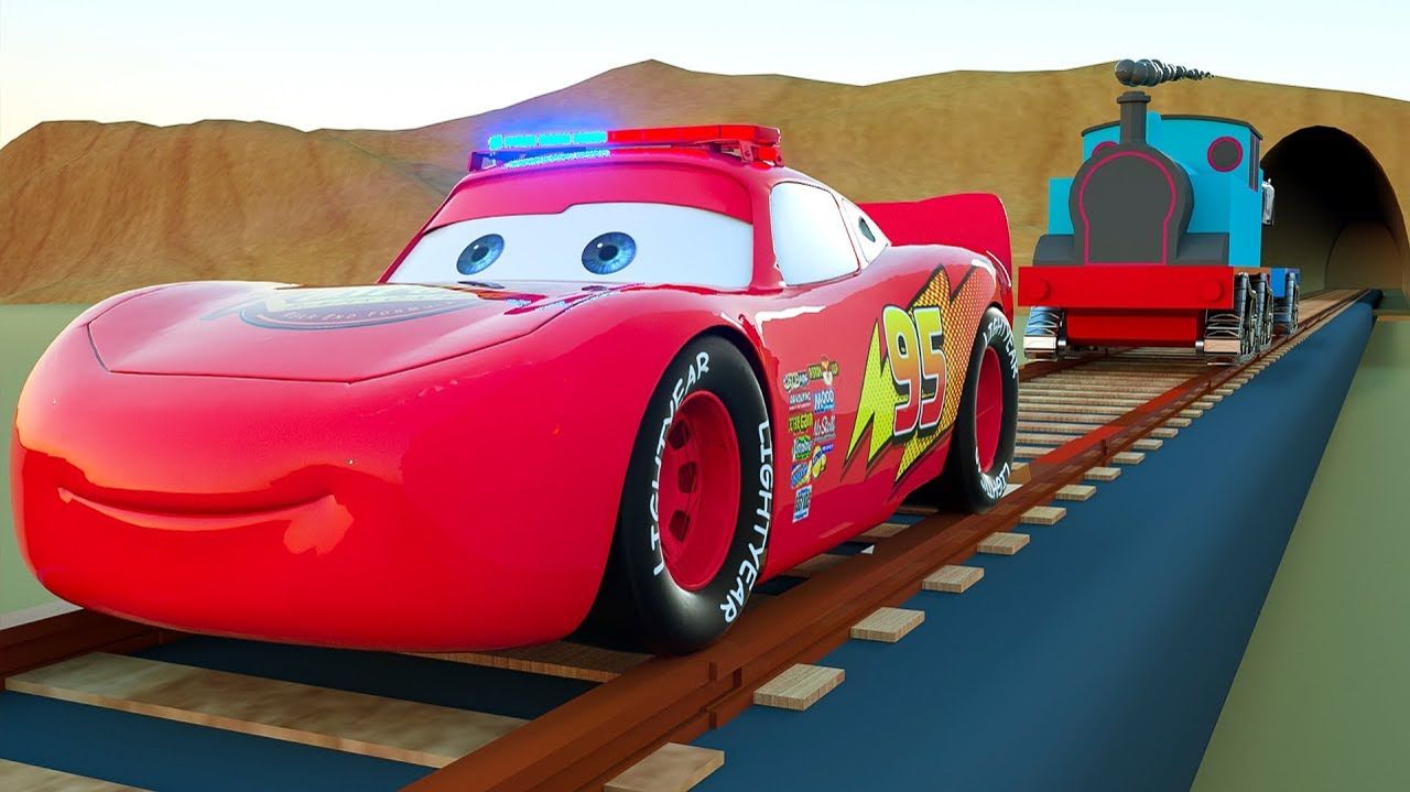 Песенка про цвета с отрывистым танцем Маккуина - Детские стишки и песенки - Песенка для малыша