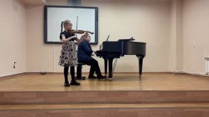 Ж. Ф. Мазас - Этюд 3, Ф. Зейтц - Концерт 3 (1 ч.), g-moll (исп. Богданова Есения, 7 лет)