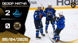 ОБЗОР / ПАРУС - ФИНАНСИСТ / 06.04.26 / ОХЛ МОСКВА / ДИВИЗИОН ЛЮБИТЕЛЬ 3