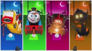 АВТОБУС ТАЙО против ПАРОВОЗИК ТОМАС и МОЛНИЯ МАКВИН — Битва с Пожирателем Автобусов 🚌🚂⚡️