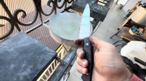 Кухонный нож сталь м390. Мастер Тано