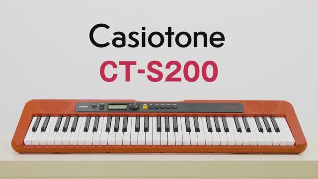 Casio CT-S200. Видеоинструкция