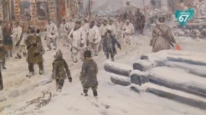 В Смоленске открылась выставка военных и послевоенных картин «Жила бы страна родная»