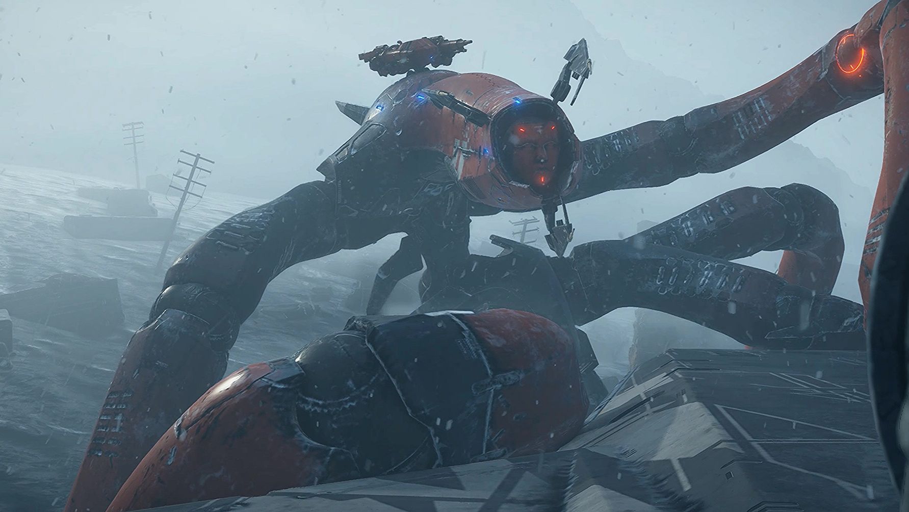 Dеath Stranding 2: On The Beach Гигантский мехапризрак