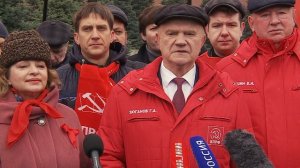 Председатель ЦК КПРФ Геннадий Зюганов - 65 лет первому полёту человека в космос, 10 апреля 2026 года