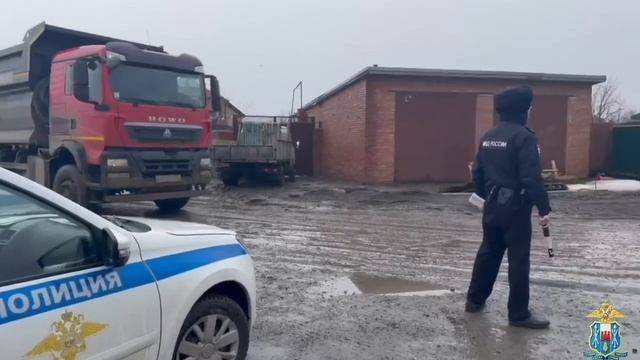 Полиция выявила нарушения правил перевозки грузов в Аксайском районе