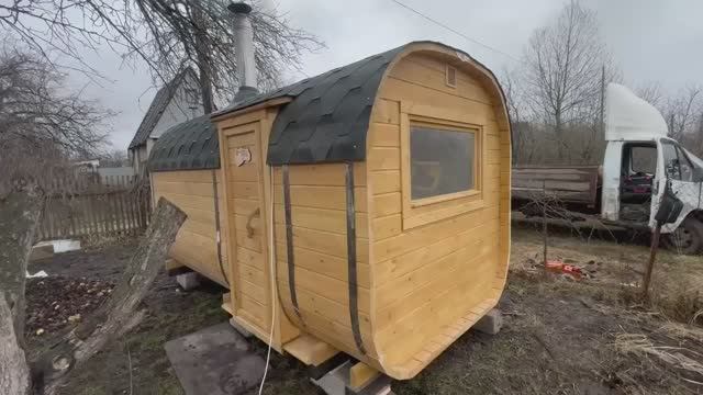 Баня бочка 