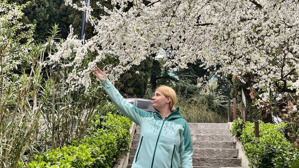 Ялта расцветает, весна в городе счастья