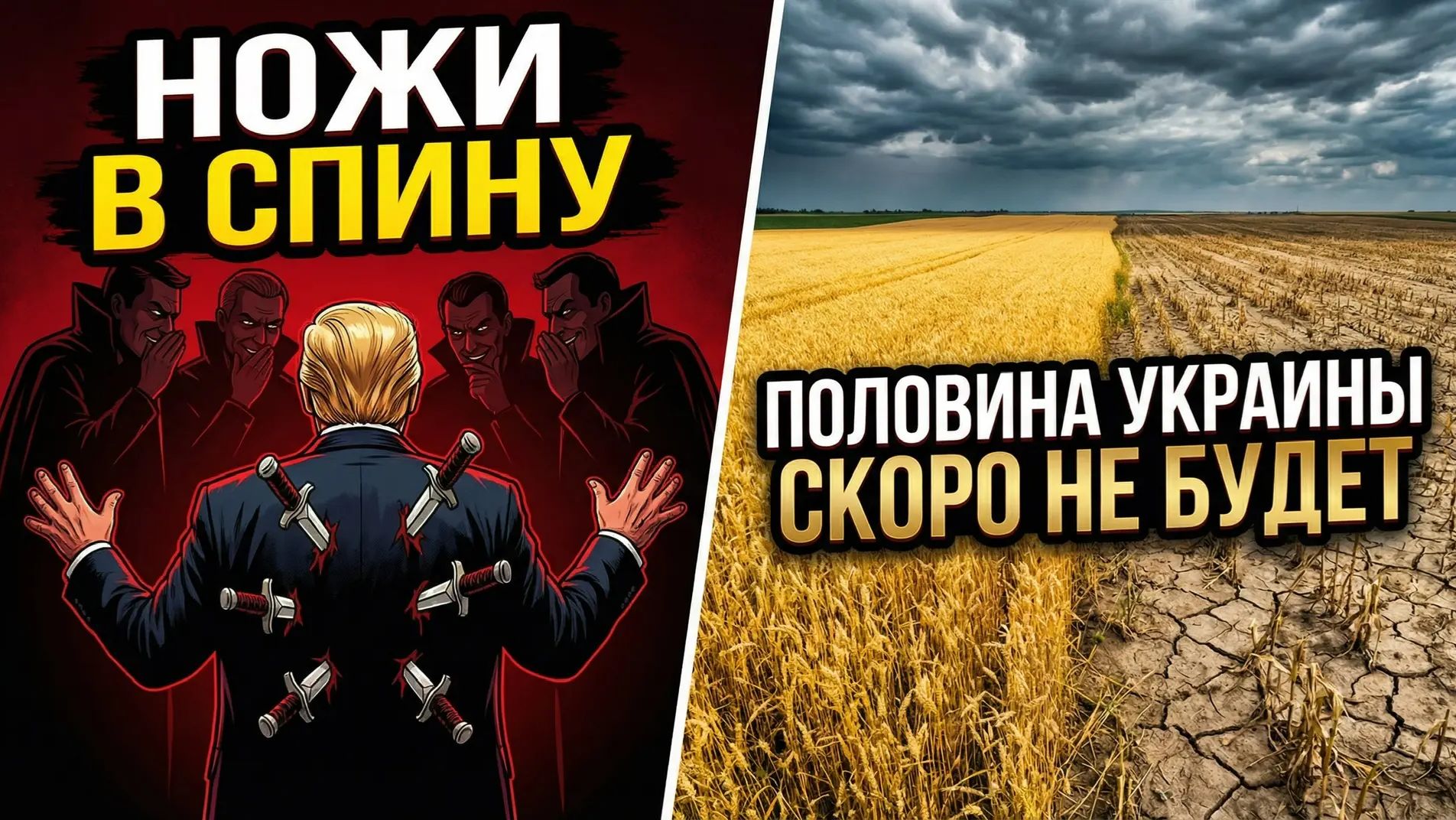 Половины Украины скоро не будет! Трамп пошел против старых друзей!