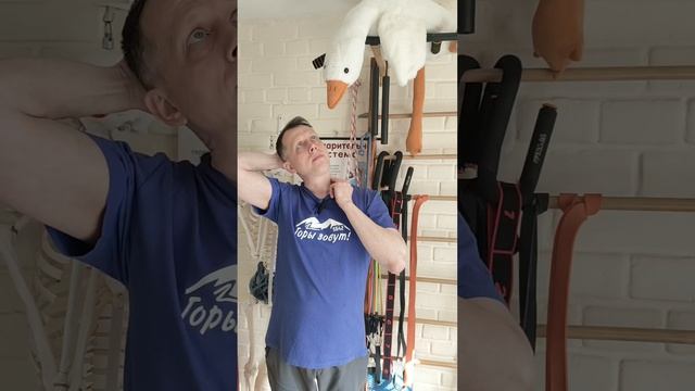 Лестничные мышцы, снять перенапряжение.