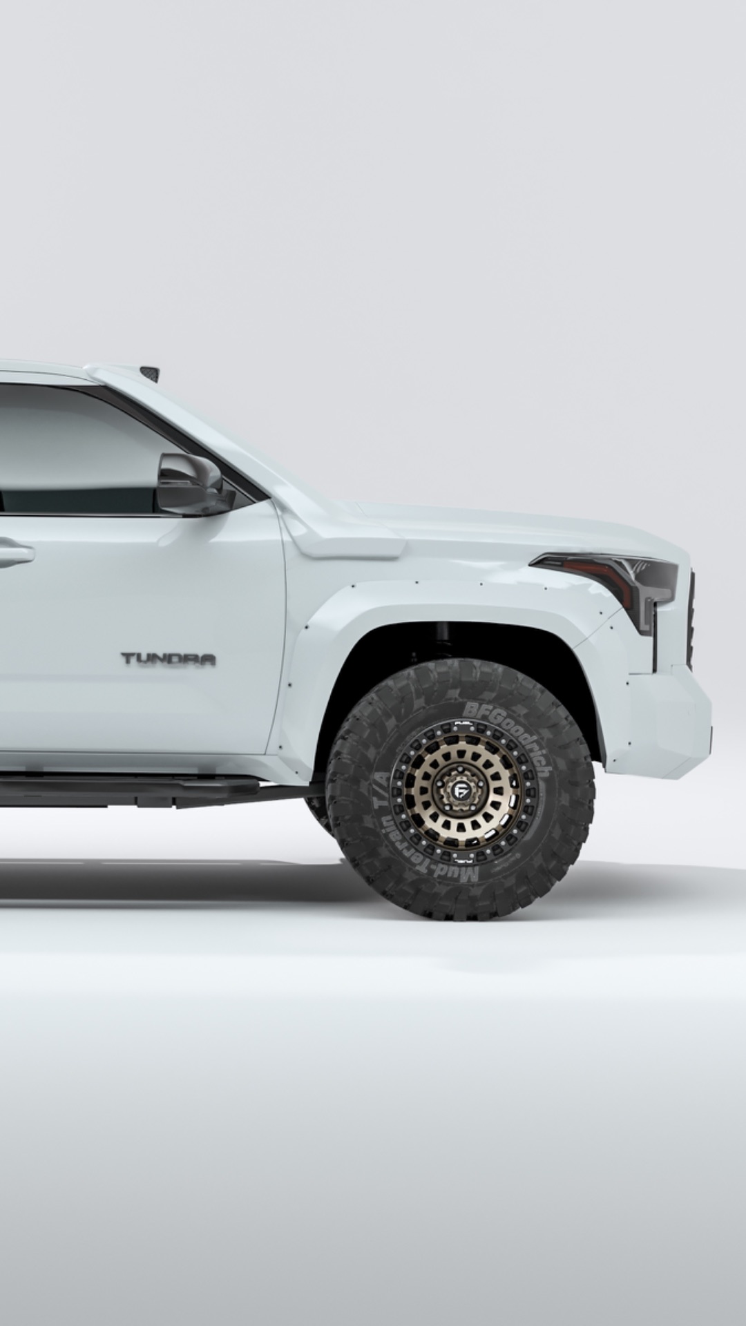 Установили наши расширители на тундру!