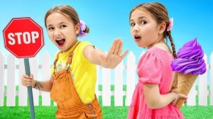 Девочки узнают, как важно делиться и дружить!