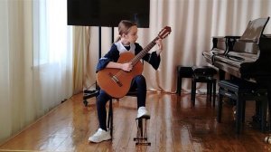 Поварницына Полина М. Каркасси "Андантино"