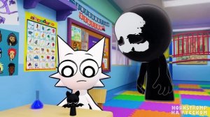 АКВА НЕПОКОРНАЯ СКУЛЬПТУРА! Incredibox Sprunki анимации на русском