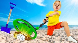 Детское приключение с металлоискателем